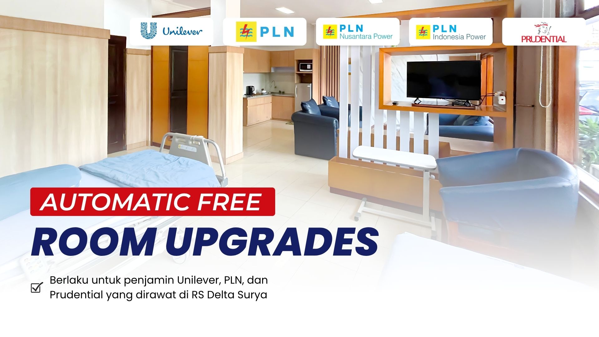 Banner RS Delta Surya - Free Room Upgrade