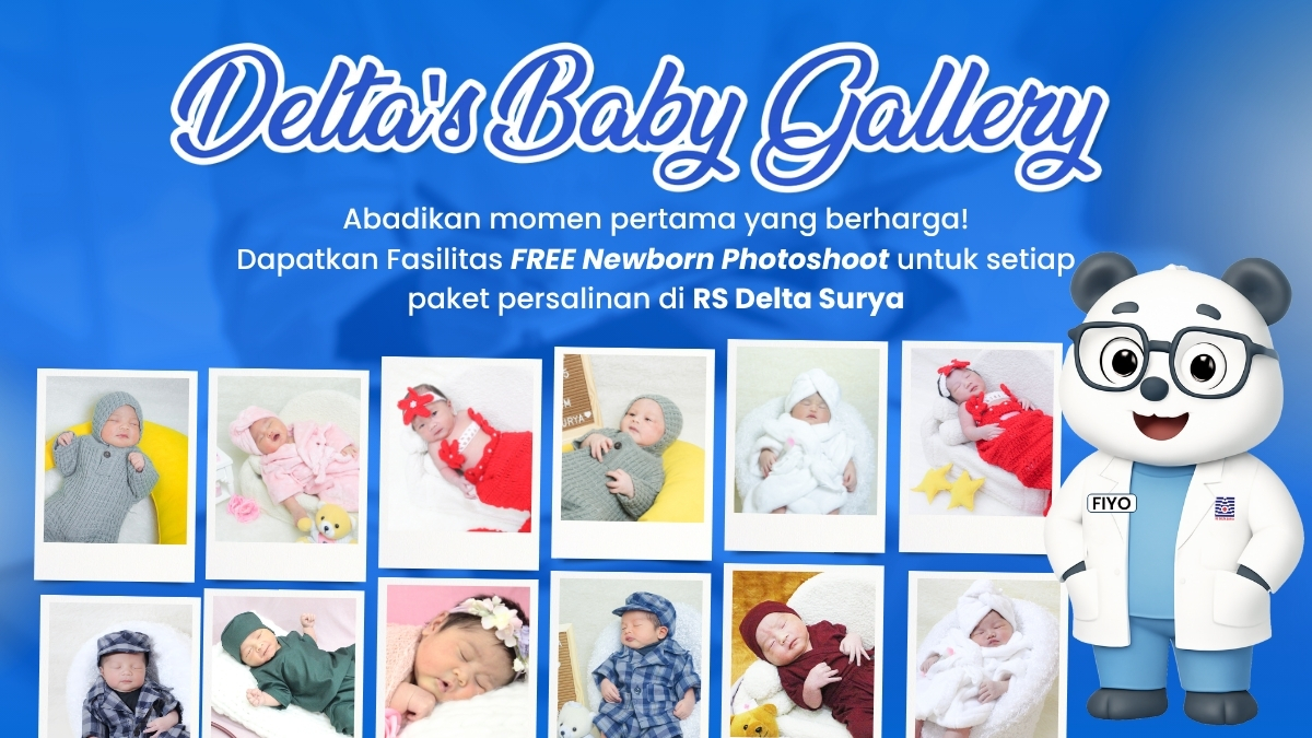 Abadikan Momen Pertama Si Kecil dengan Free Newborn Photoshoot di RS Delta Surya