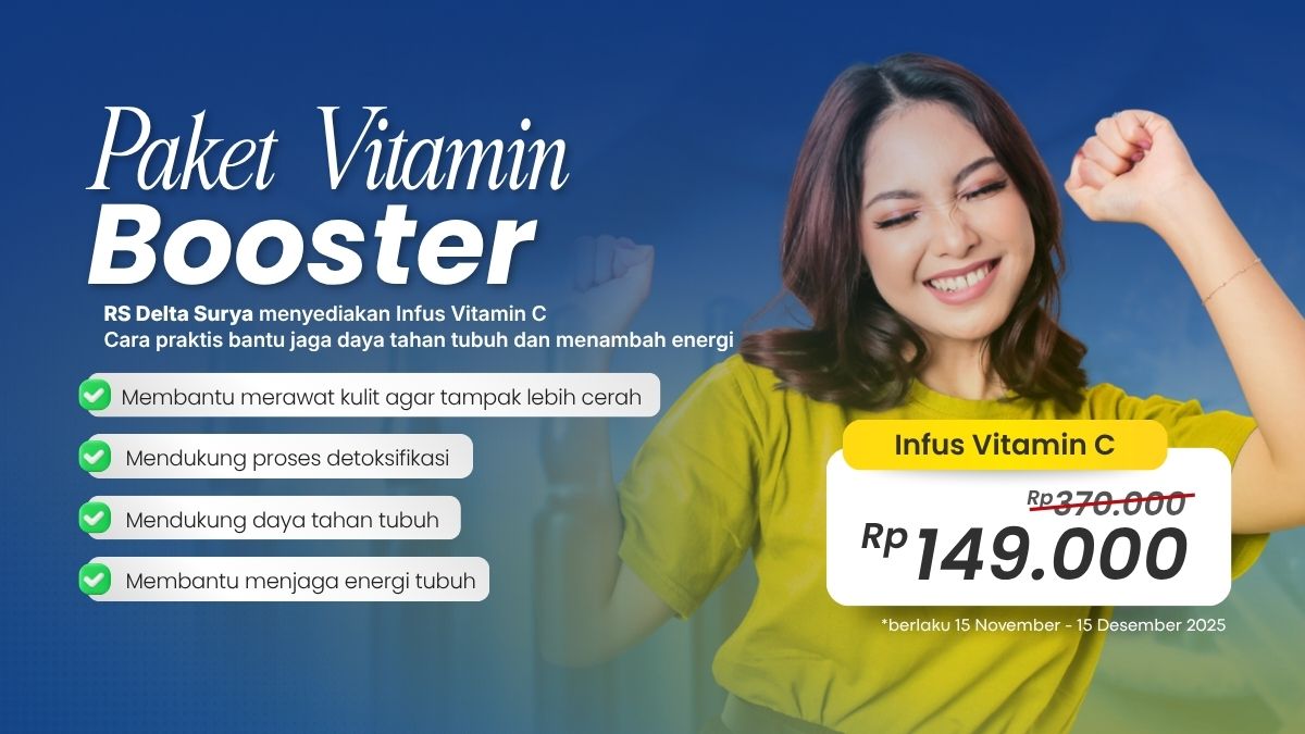 Promo paket vitamin Booster RS Delta Surya