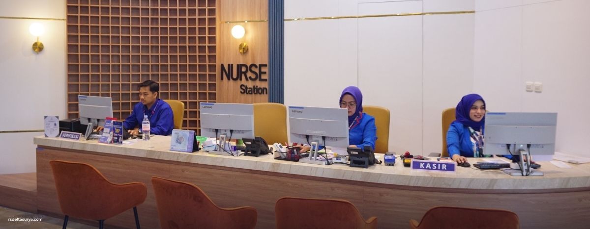 banner nurse station rs delta surya sidoarjo