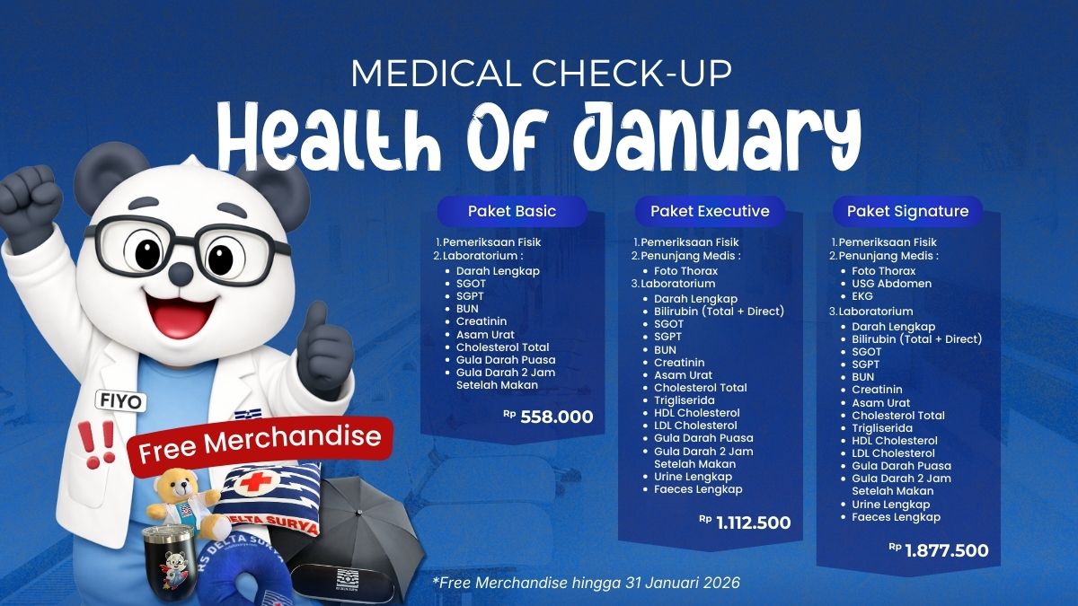Awali Tahun 2026 dengan Sehat: Promo Medical Check-Up “Health of January” di RS Delta Surya