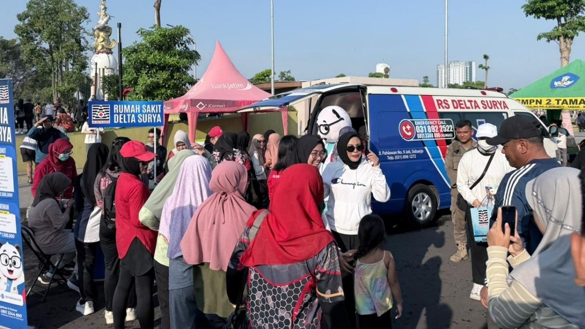 RS Delta Surya Hadir di CFD Sidoarjo: Berikan Layanan Pemeriksaan Kesehatan Gratis untuk Masyarakat