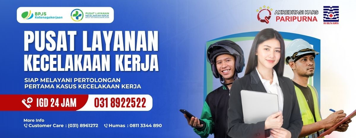 pusat layanan kecelakaan kerja rs delta surya
