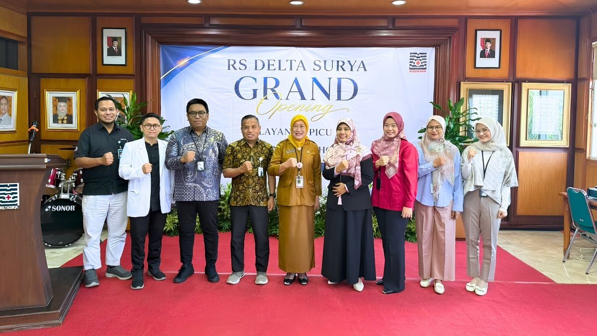 Grand Opening layanan PICU dan ruang HCU baru RS Delta Surya pada 28 Juli 2026